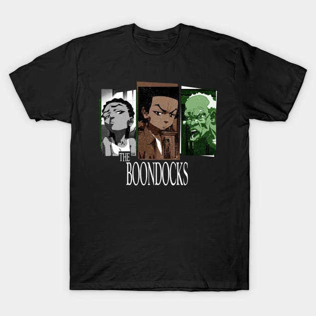 Boondocks Trio T-Shirt by akihiro123